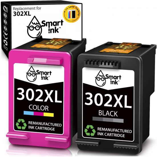 Remanufactured HP 302 XL (2 pack), Smart Ink