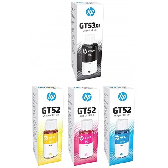HP GT52 and GT53XL Original Ink Bottle Set